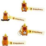 Zibi Capybara 3 Keychain in Assortment