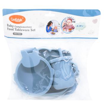 Набор детской посуды Cookstyle силикон 33см - купить, цены на Таврия В - фото 3