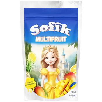 Sofik Multifruit Juice Drink with Mango Flavor 200ml - buy, prices for Torba - photo 2