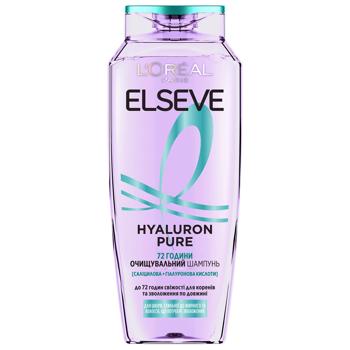 Шампунь L'Oreal Paris Elseve Hyaluron Pure Очищающий для жирных волос 400мл