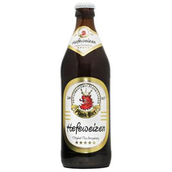 Пиво Plank Hefeweizen 5,2% 0,5л