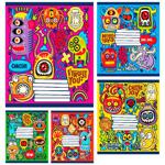 Notebook Monsters Checkered Notebook 18 Sheets