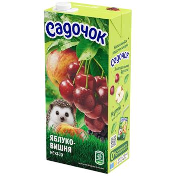 Sadochok Apple-cherry Nectar 0.95l - buy, prices for Chudo Market - photo 1