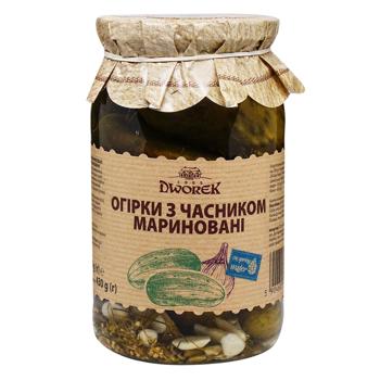 Dworek-1905 With Garlic Cucumbers 860g - buy, prices for NOVUS - photo 1