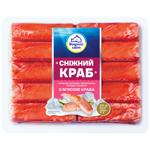 Vodnyi Svit Snow Crab Frozen Crab Sticks 250g