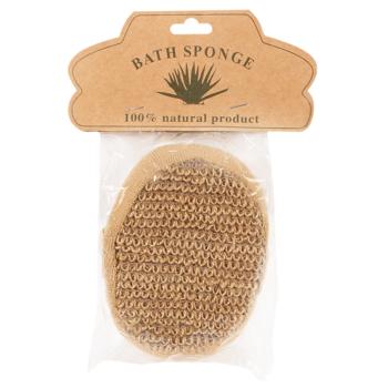 Oval Body Washcloth 4.5x9x14cm