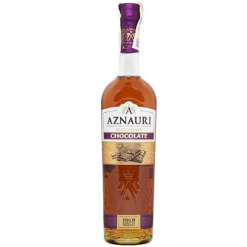 Aznauri Chocolate De Luxe 5 Years Brandy 30% 0.5l - buy, prices for - photo 1