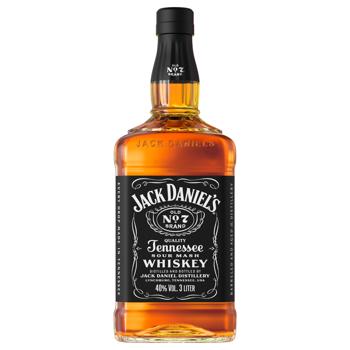 Виски Jack Daniel`s Old No.7 40% 3л - купить, цены на Идеал - фото 1