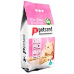 Petsand Baby Powder Flat Bottom бентонітовий наповнювач 5 л - дитяча пудра