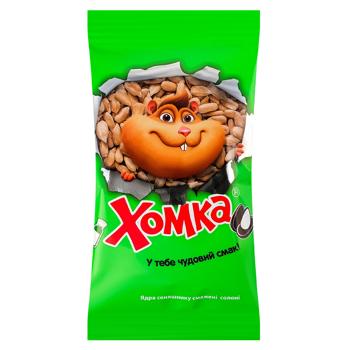 Насіння соняшника Хомка смажене солоне 50г - купити, ціни на MasterZoo - фото 1