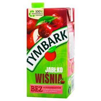 Напій Tymbark Яблуко-вишня соковий 1л