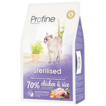 Profine Dry Food with Chicken and Rice for Sterilized Cats 10kg - buy, prices for MasterZoo - photo 1