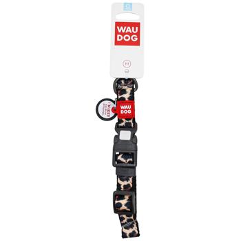 Ошейник для собак Waudog Nylon с QR паспортом нейлоновый леопардовый M - купить, цены на MasterZoo - фото 2