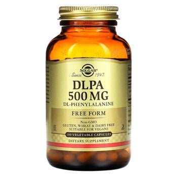 Solgar DLPA 500mg 100 capsules