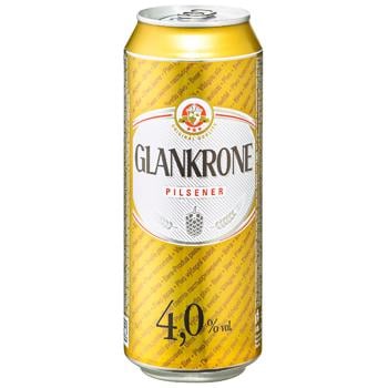 Beer Glankrone Pilsener 4% 0.5l - buy, prices for METRO - photo 1