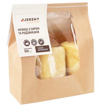 Блины Jeremy с творогом и изюмом 500г - купить, цены на - фото 2