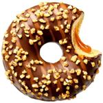 Донат Donut Worry Be Happy Nutty Zafari с карамелизированными орешками 60г