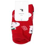 ReflexTex Bears Classic High Terry Women's Socks s.36-39 Red