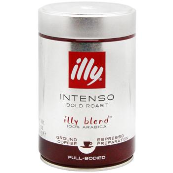 Кава мелена Illy Intenso 250г - купити, ціни на Епіцентр FOOD - фото 1