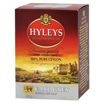 Чай чорний Hyleys Earl Grey крупнолистовий 100г - купити, ціни на NOVUS - фото 1