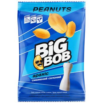 Big Bob Roasted Salted Peanuts 120g - buy, prices for Auchan - photo 1