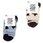 Носки Premier Socks женские из пушистой пряжи принтованные р.23-25