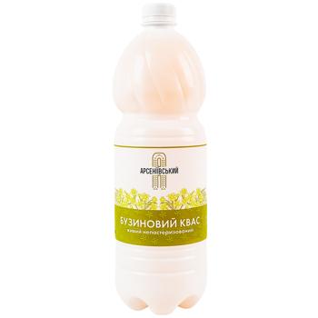 Arseniivskyi Elderflower Live Kvas 1l - buy, prices for Chudo Market - photo 1
