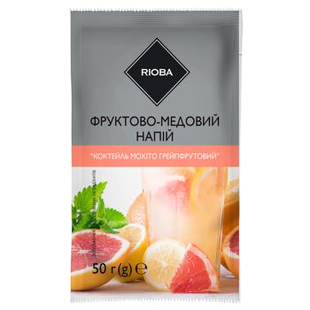 Rioba Grapefruit Mojito Cocktail Concentrate Fruit-honey Tea 50g - buy, prices for METRO - photo 1