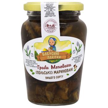 Babusini Lakitki Polish Marinated Boletus of Highest Grade 350g - buy, prices for Auchan - photo 1