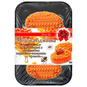 Пирожное Valencia Медовая пчелка 225г - купить, цены на Auchan - фото 2
