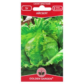 Golden Garden Iceberg Crispy Salad Seeds 1g - buy, prices for MegaMarket - photo 1