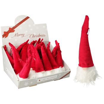 Gnome Christmas Tree Decoration 5x20cm