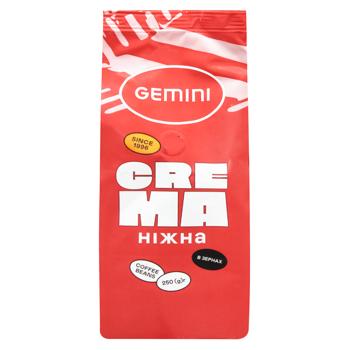 Кофе в зернах Gemini Crema Нежная 250г - купить, цены на Идеал - фото 2