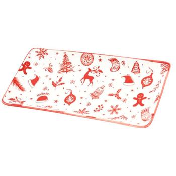 Limited Edition NY Xmas Mood Plate 25.5x13cm - buy, prices for Auchan - photo 1