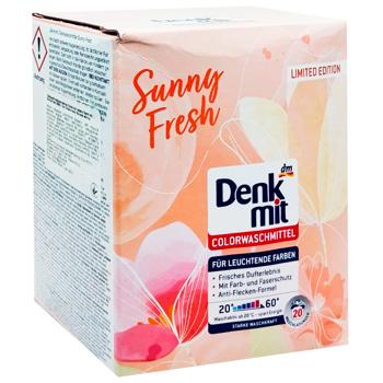 Denkmit Sunny Fresh Color Washing Powder 1.3kg - buy, prices for Supermarket "Kharkiv" - photo 3