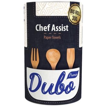 Рушники паперові Диво Premio Chef Assist 3-шарові 1шт