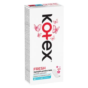 Прокладки щоденні Kotex Deo Normal 20шт - купити, ціни на - фото 2