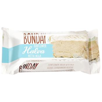 Bon Day Sunflower Halva with Milk 210g - buy, prices for Epicentr FOOD - photo 1