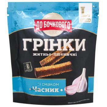 Гренки До Бочкового со вкусом чеснока 120г - купить, цены на - фото 2
