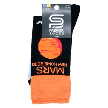 Носки Premier Socks Премиум Exclusive Mars мужские классические р.25-27 - купить, цены на - фото 1