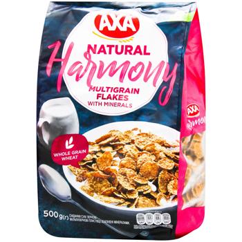 AXA Harmony Multigrain Flakes Enriched with Minerals Dry Breakfast 500g - buy, prices for MegaMarket - photo 2