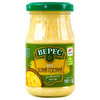 Veres White Spicy Horseradish 180g - buy, prices for ULTRAMARKET - photo 1