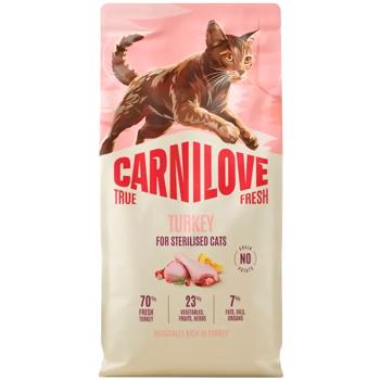 Корм сухой Carnilove True Fresh с индейкой для стерилизованных кошек 6кг - купить, цены на MasterZoo - фото 1