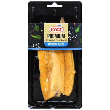 Vici Hot Smoked Mackerel Fillet on Skin 150g