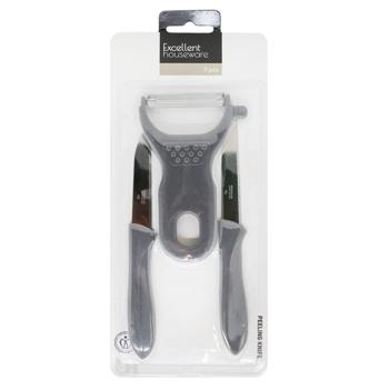 Набір ножів для чистки овочів Excellent Houseware 3шт - купити, ціни на NOVUS - фото 4