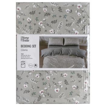Комплект постільної білизни Ardesto Gloria Дрібні квіти 1,5 спальний - купити, ціни на МегаМаркет - фото 1