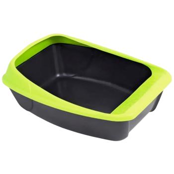 Туалет для котів MPS Virgo Dark 52х39х20см зелений - купити, ціни на MasterZoo - фото 1