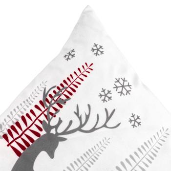 ПОДУШКА 45Х45 ОЛЕНЯ CHRISTMAS - купити, ціни на Auchan - фото 3