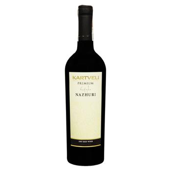 Вино "Nazhuri" червоне сухе 0.75л Грузія "Kartveli" Premium - купить, цены на Grono - фото 1