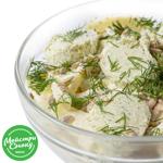 Салат с сырными шариками